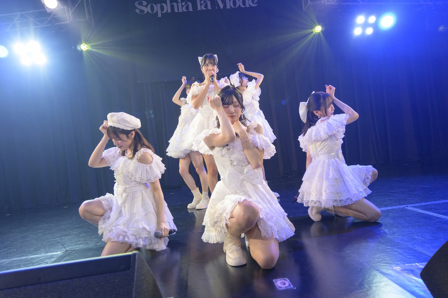 Sophià la Modeのデビューワンマンライブの様子。