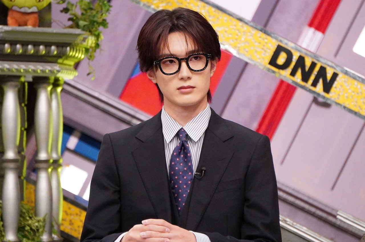 山中柔太朗（M!LK）。「全力！脱力タイムズ」2月13日放送回より。