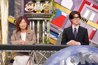 大久保佳代子と山中柔太朗（M!LK）。「全力！脱力タイムズ」2月13日放送回より。