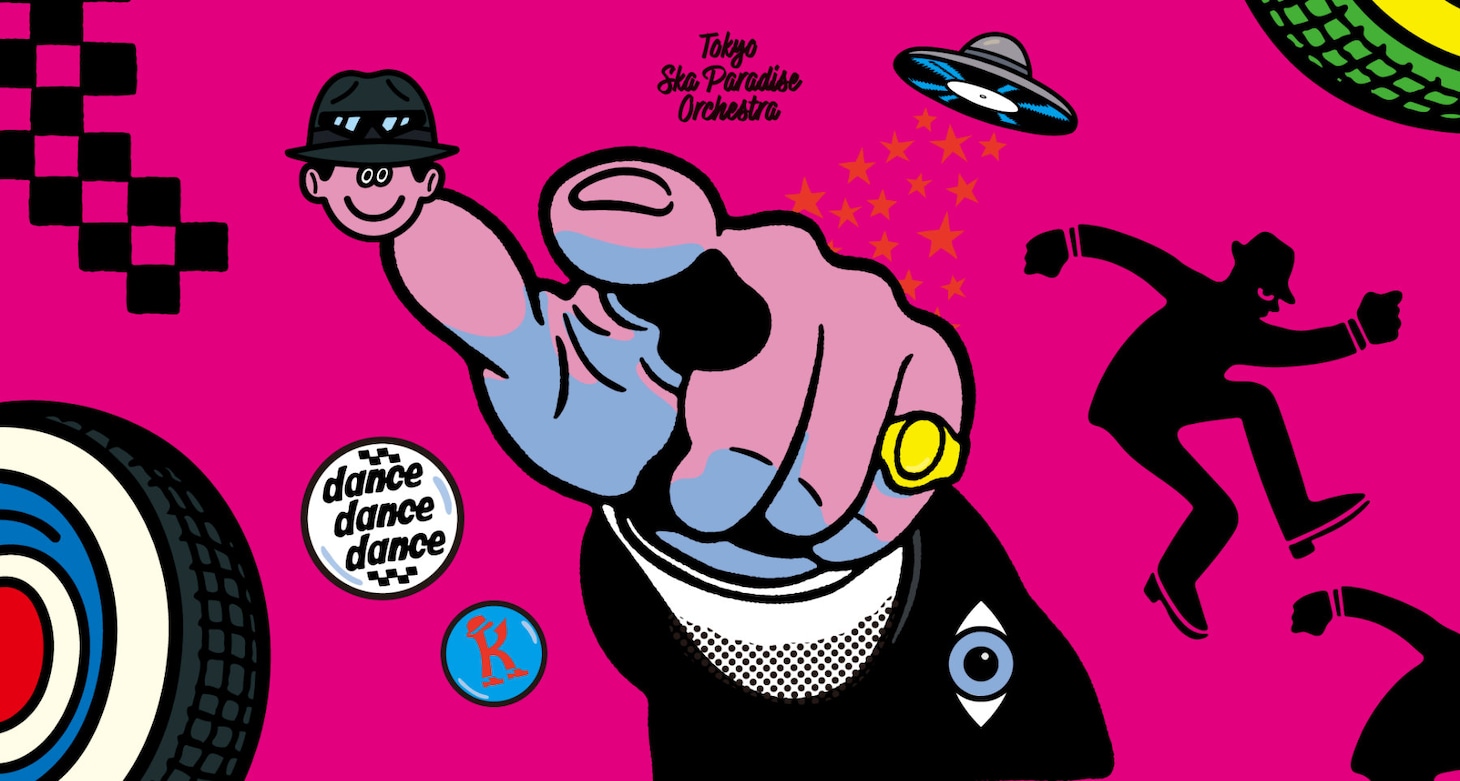 東京スカパラダイスオーケストラ「［SKA］SHOWDOWN」CD＋Blu-ray＋GOODS盤ジャケット