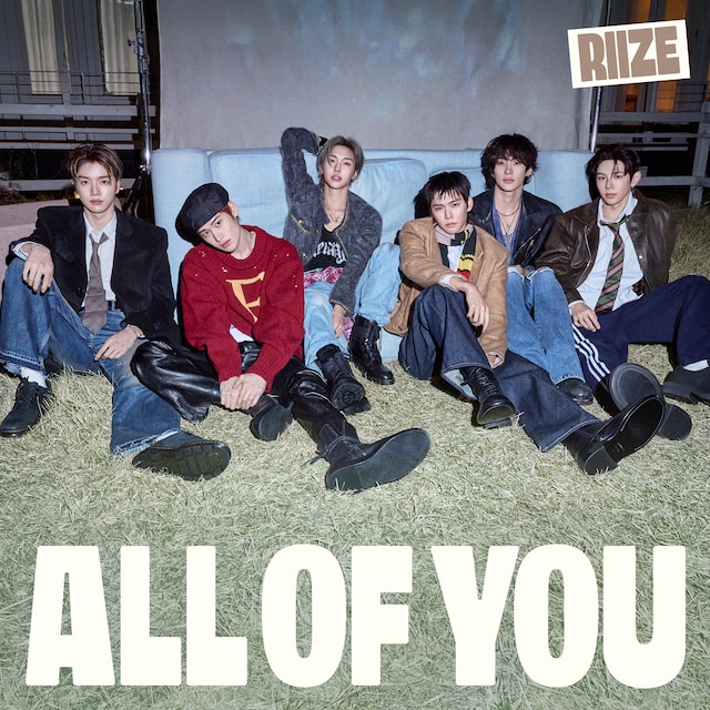 RIIZE「All of You」配信ジャケット