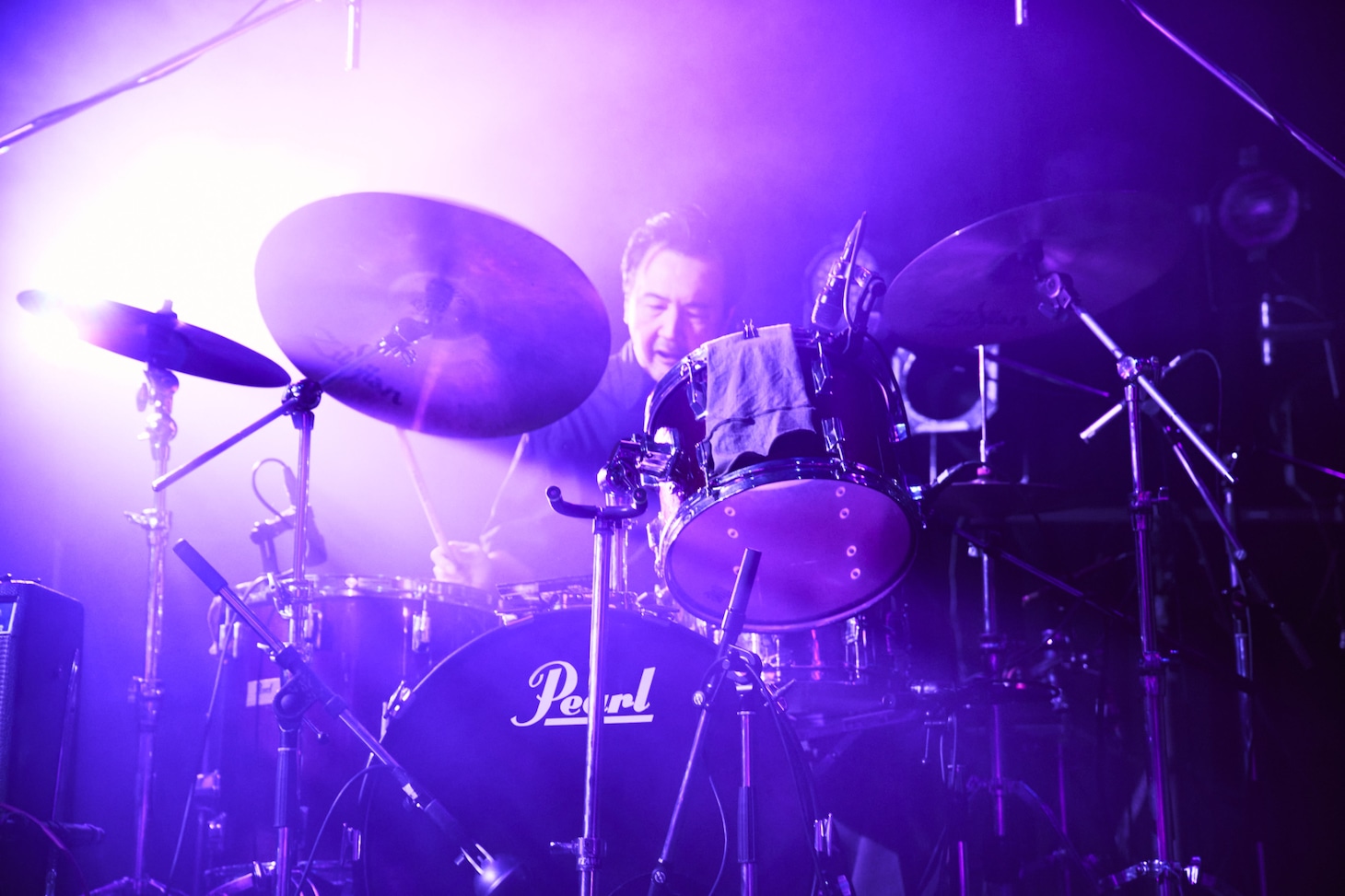 藤田勇（Dr / ART-SCHOOL）（撮影：中野敬久）