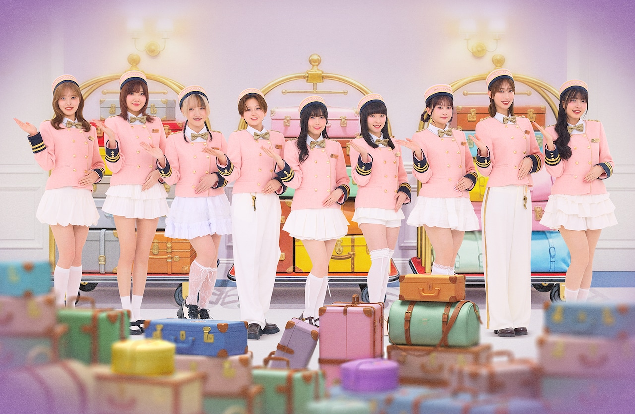 BEYOOOOONDS。左から3番目が清野桃々姫。