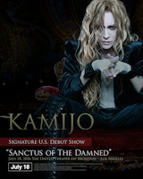 「KAMIJO Signature U.S. Debut Show — SANCTUS OF THE DAMNED」キービジュアル