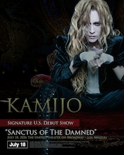 「KAMIJO Signature U.S. Debut Show — SANCTUS OF THE DAMNED」キービジュアル