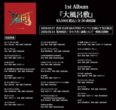 集団「大風呂敷」クレジット