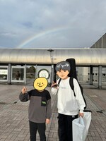 弟くん（左）と寅二朗くん（右）。