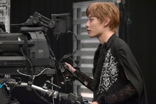 カメラマンになるアロハ。