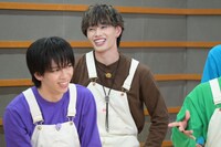 手前からリョウガ、マサヒロ。