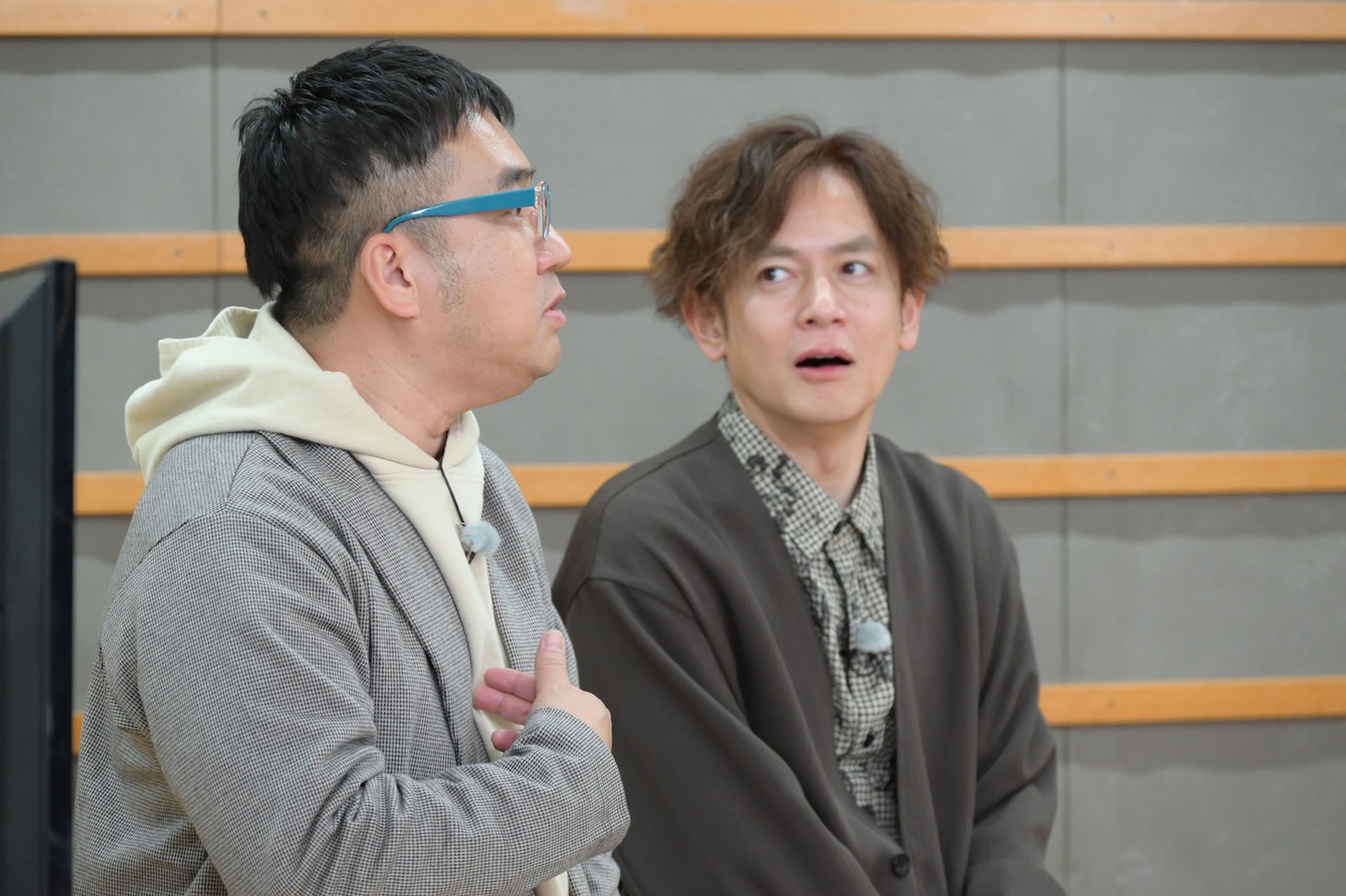 マネージャー役のなすなかにし。