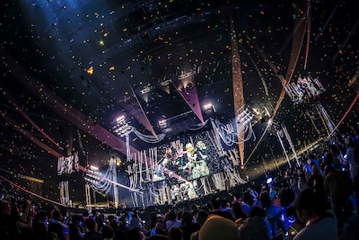 「XG WORLD TOUR: THE CORE」Kアリーナ横浜公演の様子。