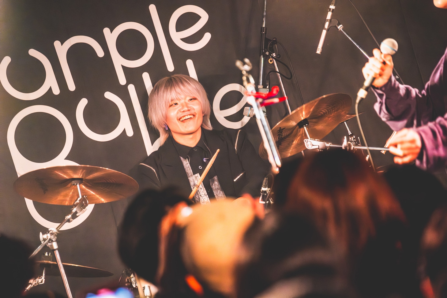 嵐丸（Dr）（撮影：小野秀梧）（@onoshuugo_photo［X、Instagram］）