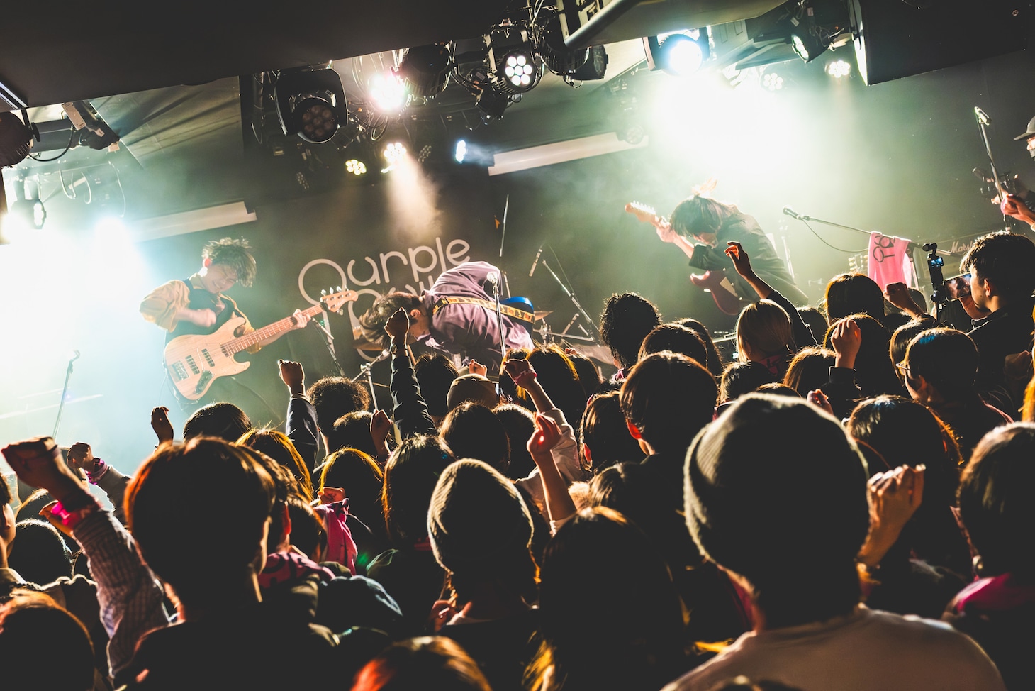 「PURPLE BUBBLE 1st ONE MAN LIVE 2026 蕾もいつかは」の模様。（撮影：小野秀梧）（@onoshuugo_photo［X、Instagram］）