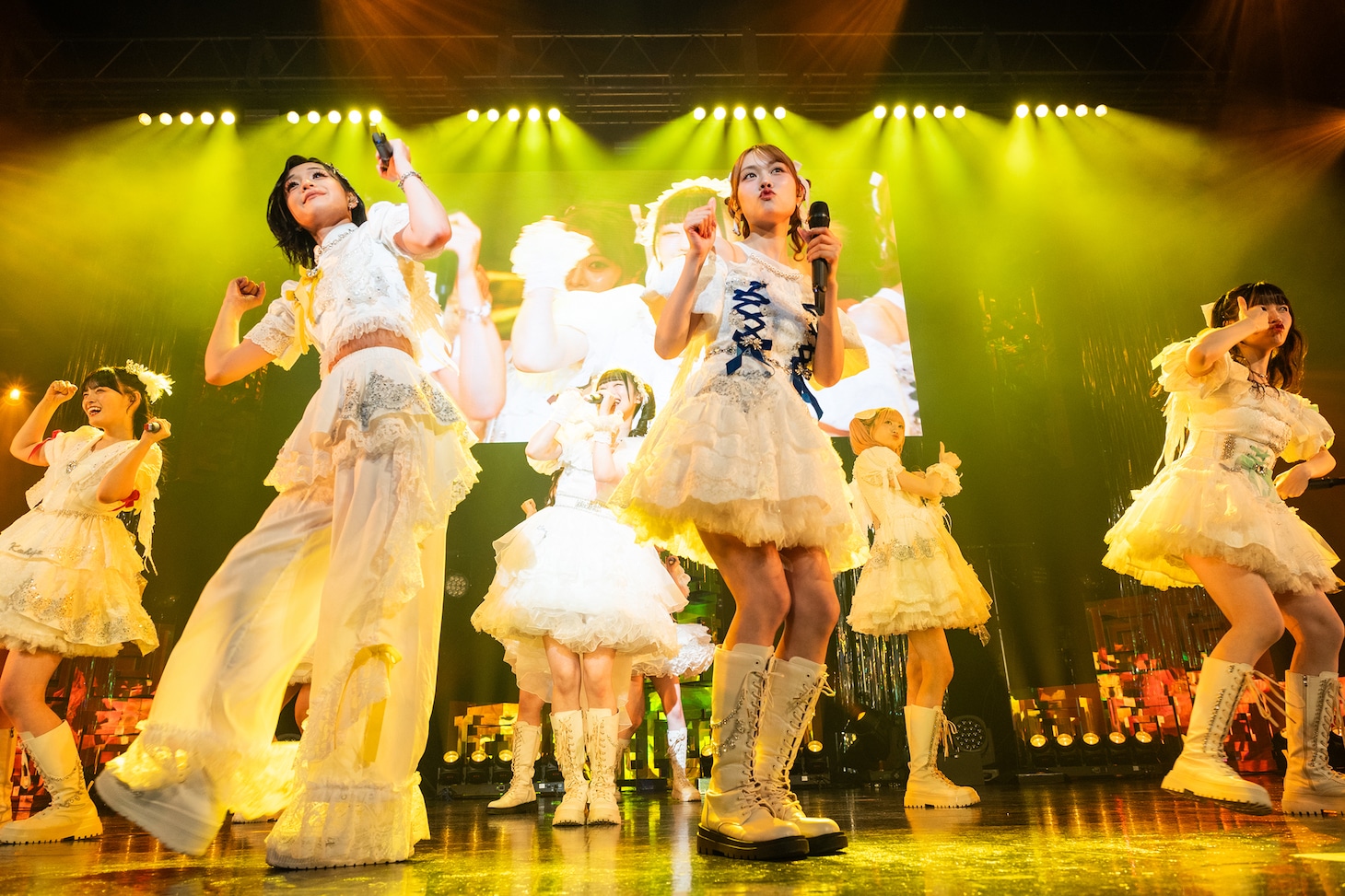 いぎなり東北産「いぎなりZeppツアー うま年 ～ペガサスときらめきパレード～」東京公演の様子。