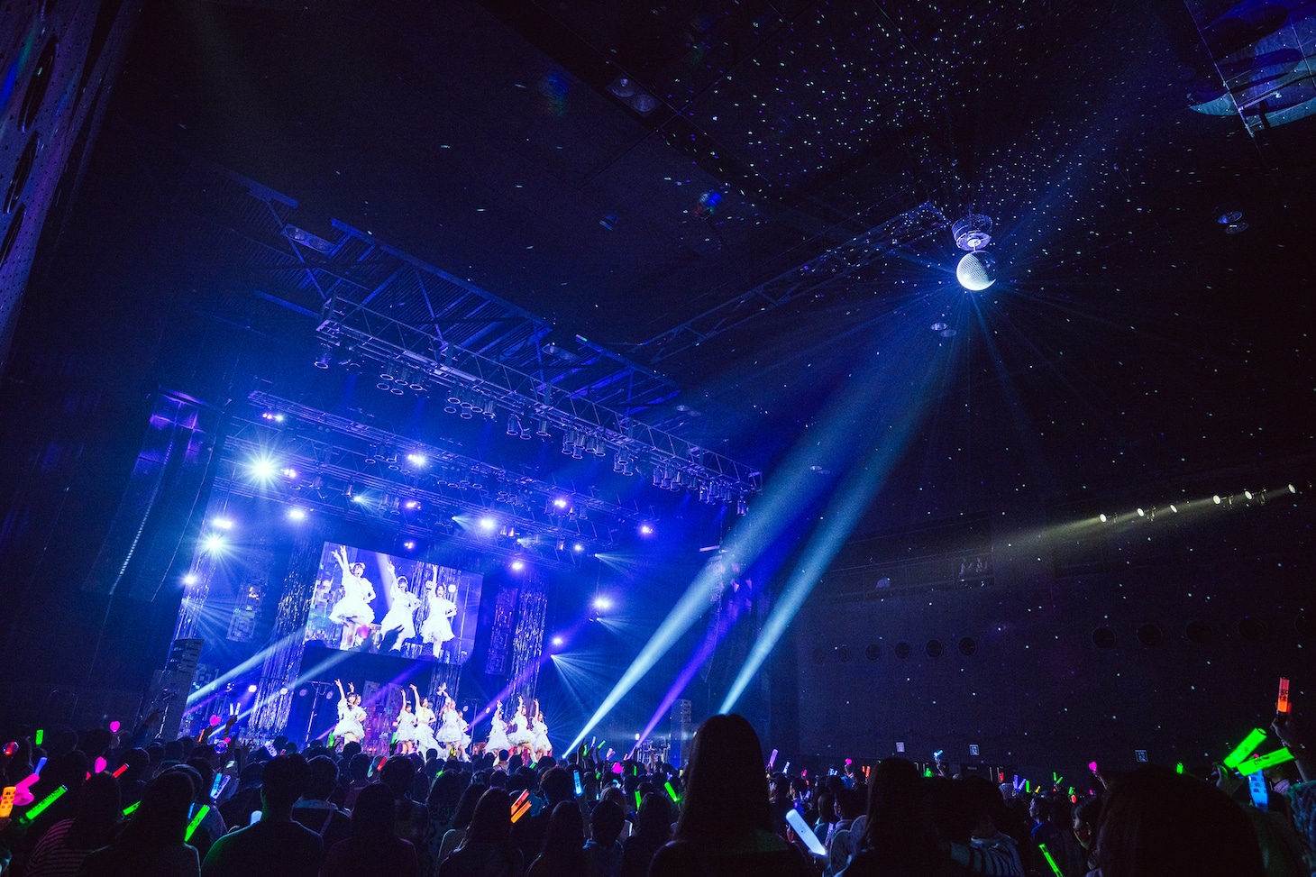 いぎなり東北産「いぎなりZeppツアー うま年 ～ペガサスときらめきパレード～」東京公演の様子。