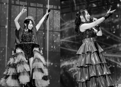 「Amplifier “水樹奈々” TEE」に使用されたライブ写真。©︎nm7 ©︎King Record Co.,Ltd.