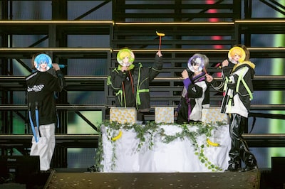 「STPR Family Festival!! 2026 in 東京ドーム」より、BNK（ころん、あっきぃ、まぜ太、ぷりっつ）