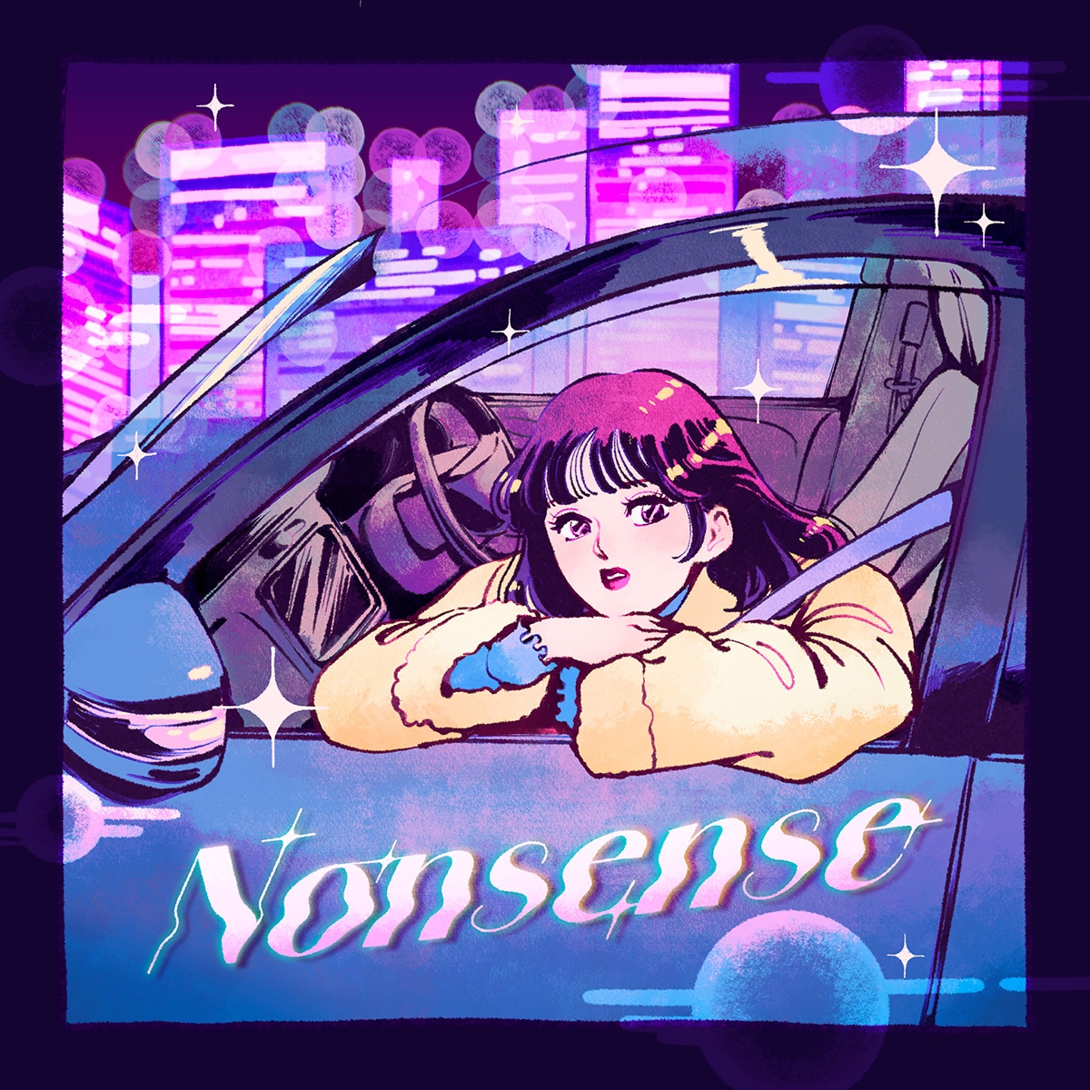 夜々「Nonsense」配信ジャケット