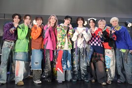 BUDDiiSメジャーデビュー日はキスの嵐！FUMINORI、MORRIE、SHOOTが“伝統芸”に唇捧げいざ出航