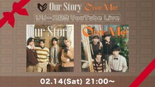 ICEx「Our Story」「Give Me!」配信リリース記念スペシャルトークLIVEビジュアル