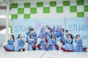 STU48「好きすぎて泣く」リリース記念イベントの様子。