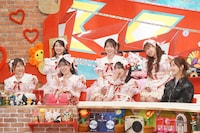 超ときめき♡宣伝部と藤田ニコル。©︎フジテレビ