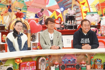 国生さゆりとさまぁ～ず。©︎フジテレビ