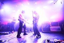 ART-SCHOOLのライブの様子。（撮影：中野敬久）