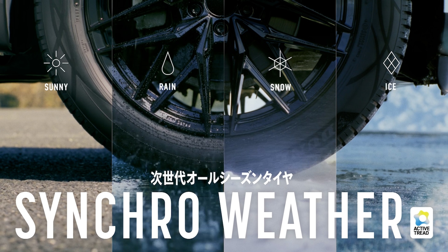 DUNLOPシンクロウェザー新CMより。