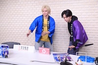 切り替えの動きが次第に速くなっていく稜海。