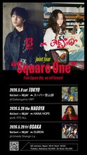 「Rol3ert × REJAY Joint Tour "Square One"」告知ビジュアル