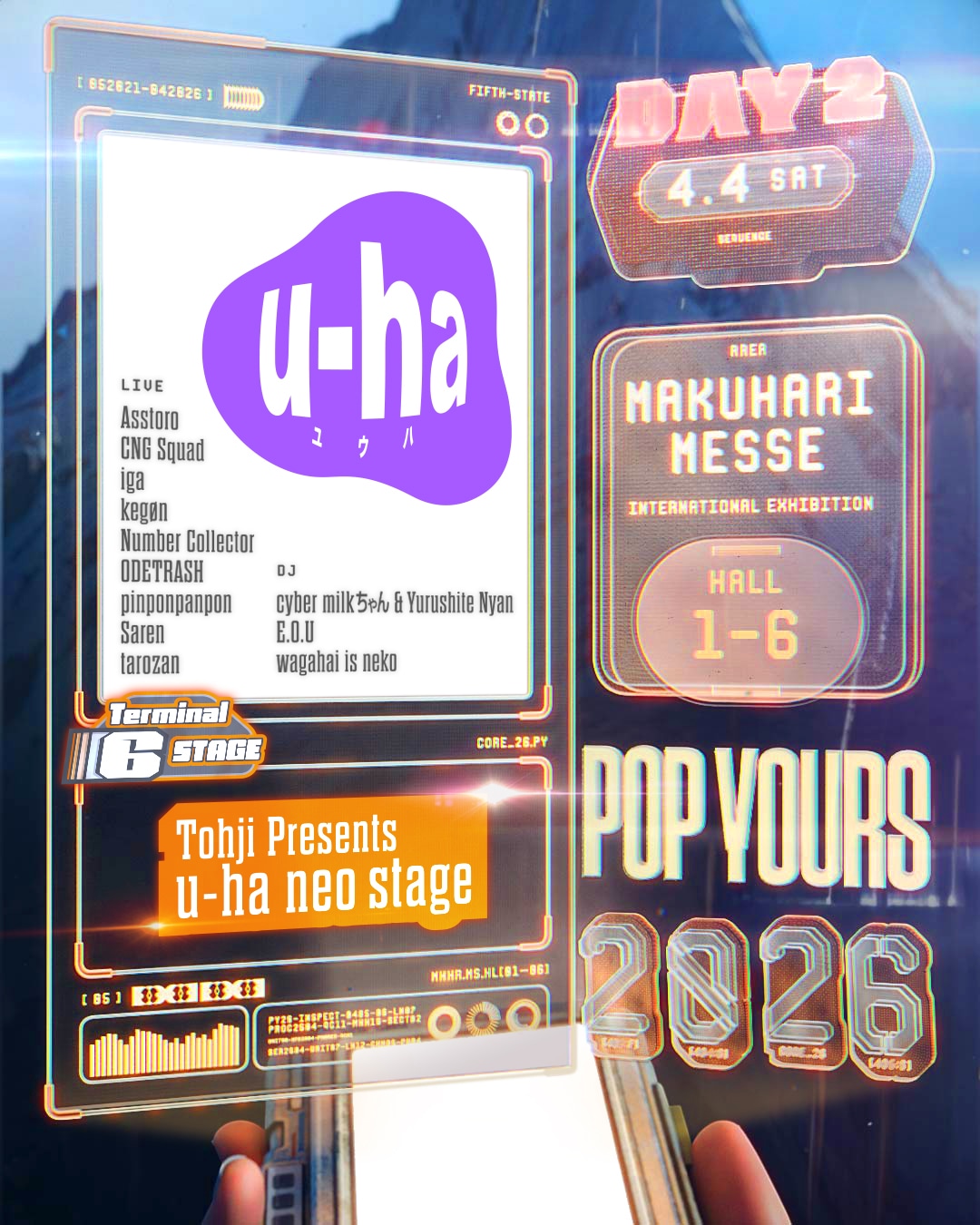 Tohji Presents u-ha neo stage