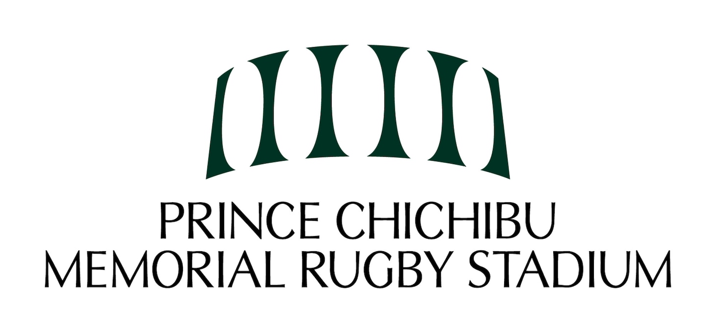 2030年に開業予定の「新秩父宮ラグビー場（仮称）」ロゴ
