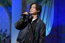 「ドンピシャ！タイミング歌唱」に挑戦する堂本光一（DOMOTO）。
©TBS