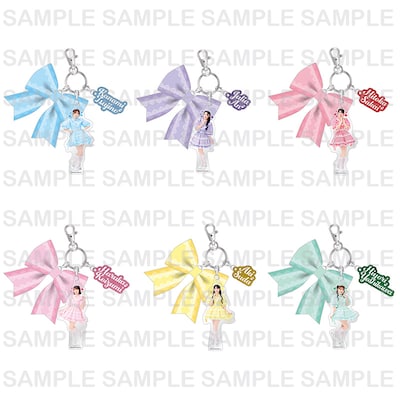 超ときめき♡宣伝部「@Loppi・HMV受注生産限定グッズ第2弾」の3連キーチャーム。