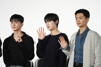 左からJUNGWON、SUNOO、JAY。