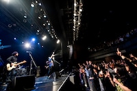 怒髪天「エリア1020 TOUR」Spotify O-EAST公演の様子。写真は2月10日のもの。（撮影：石井麻木）