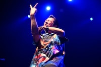 増子直純（Vo）（撮影：石井麻木）