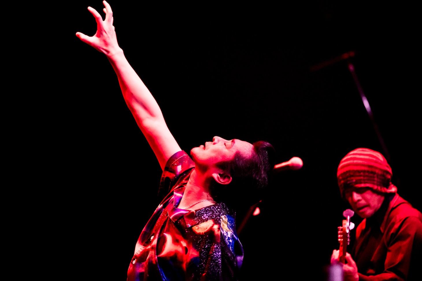 増子直純（Vo）（撮影：石井麻木）