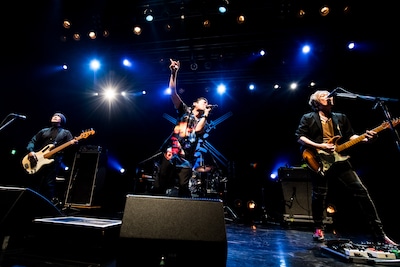 怒髪天「エリア1020 TOUR」Spotify O-EAST公演の様子。写真は2月10日のもの。（撮影：石井麻木）