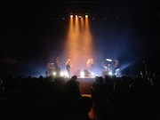 蓮沼執太チームツアー「重力」東京キネマ倶楽部公演の様子。（Photo by Kohei Yamamoto）