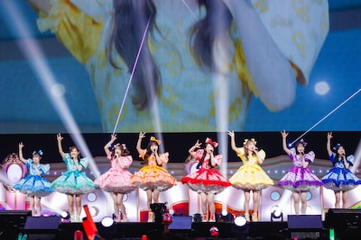 「KAWAII LAB. 4th Anniversary Special LIVE」に出演したCUTIE STREET。