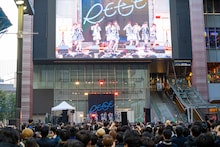 「RE-GEデビューフリーライブ～HAJIMARE GENERATION～」の様子。