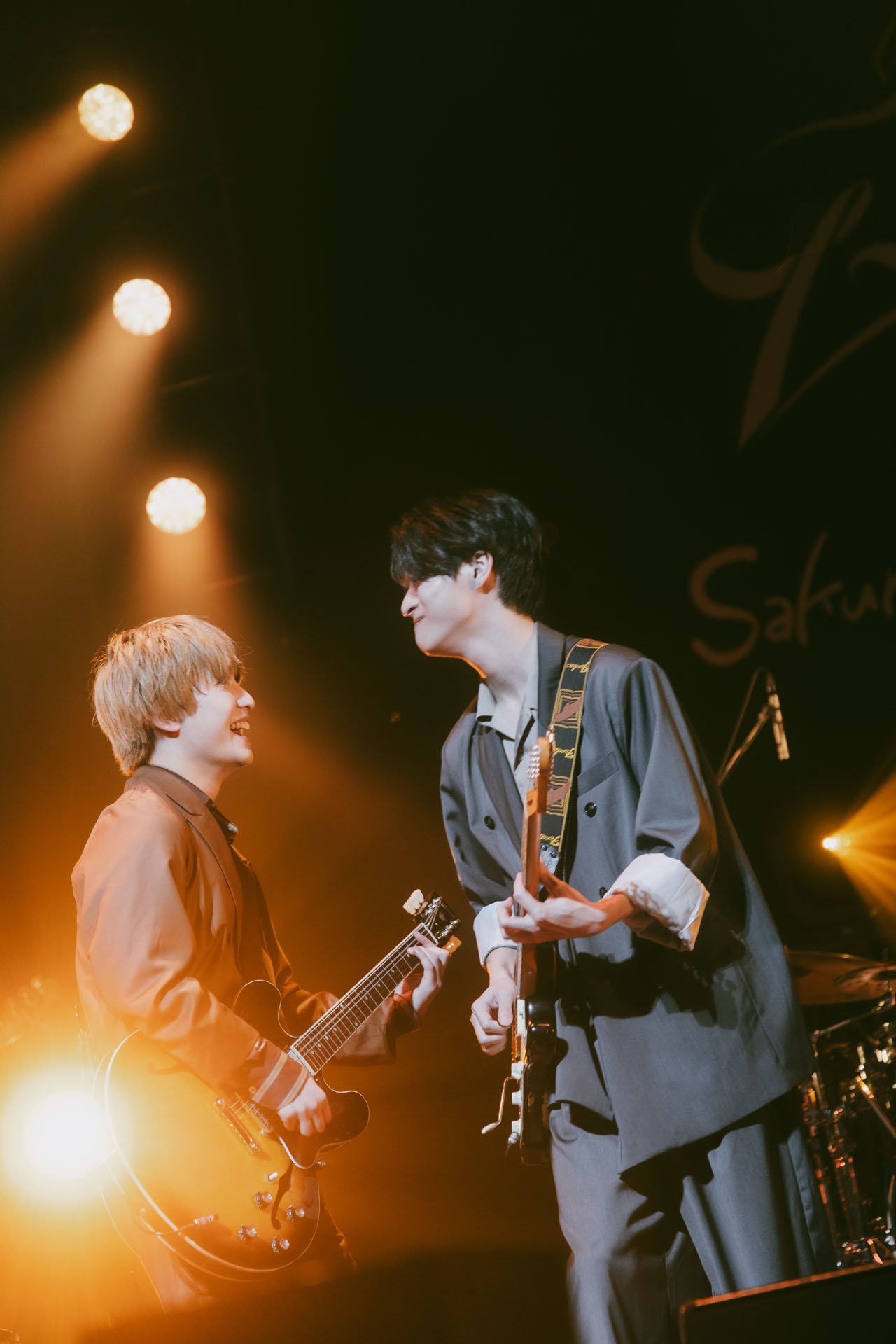 田中雅功と髙田彪我。（撮影：鈴木友莉）