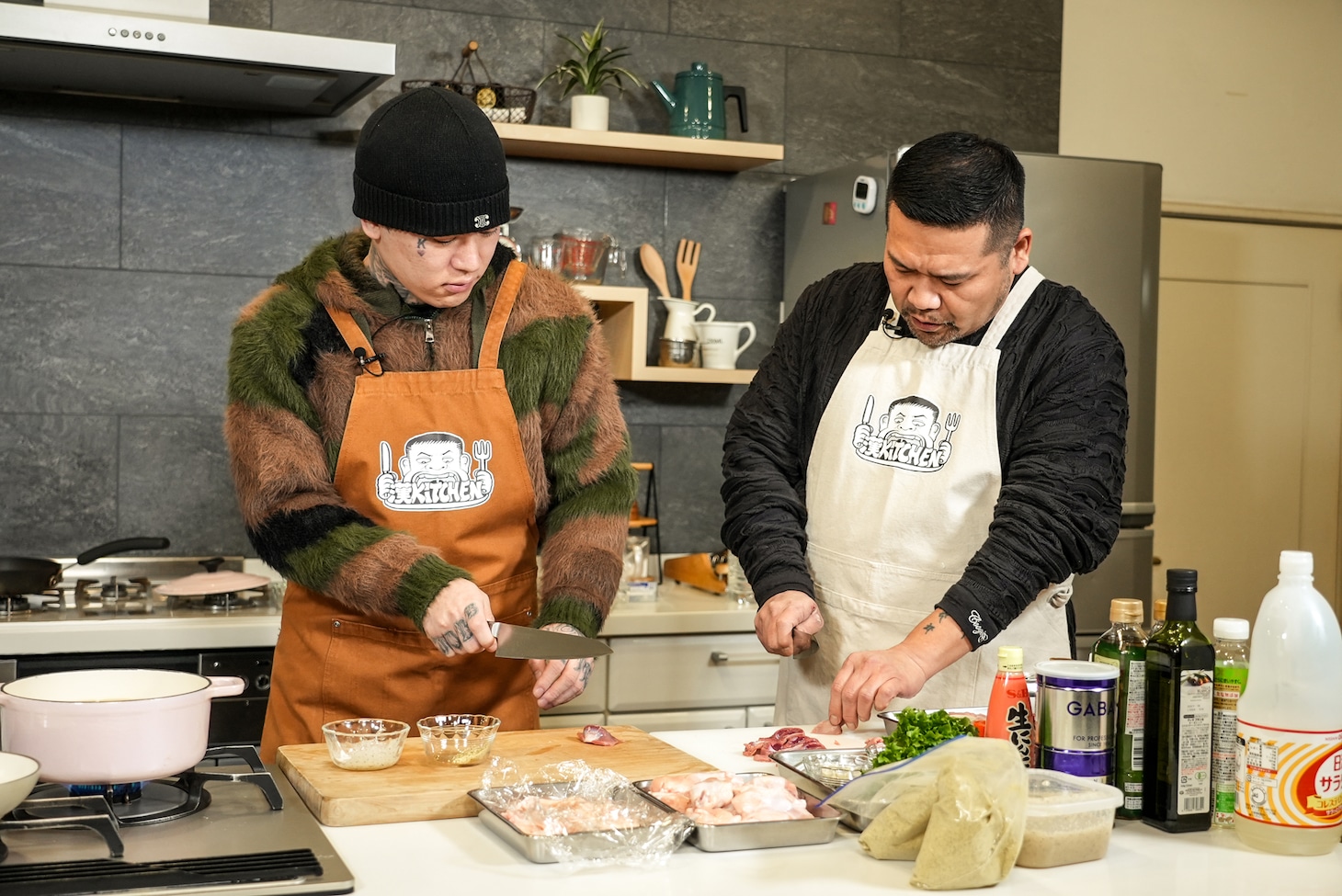 YZERRと漢 a.k.a. GAMI。YZERRと漢 a.k.a. GAMI。