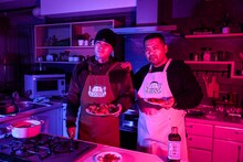 YZERRと漢 a.k.a. GAMI。