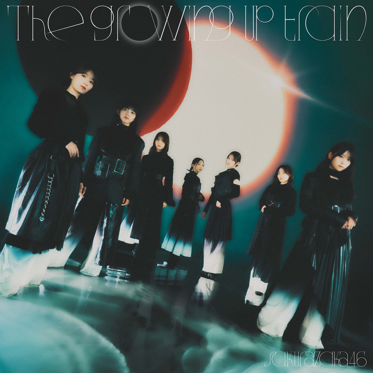櫻坂46「The growing up train」通常盤ジャケット