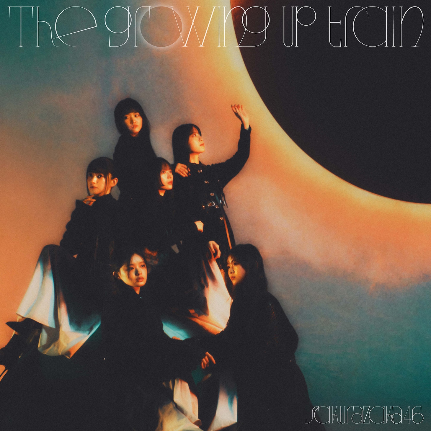 櫻坂46「The growing up train」初回限定盤TYPE-Cジャケット