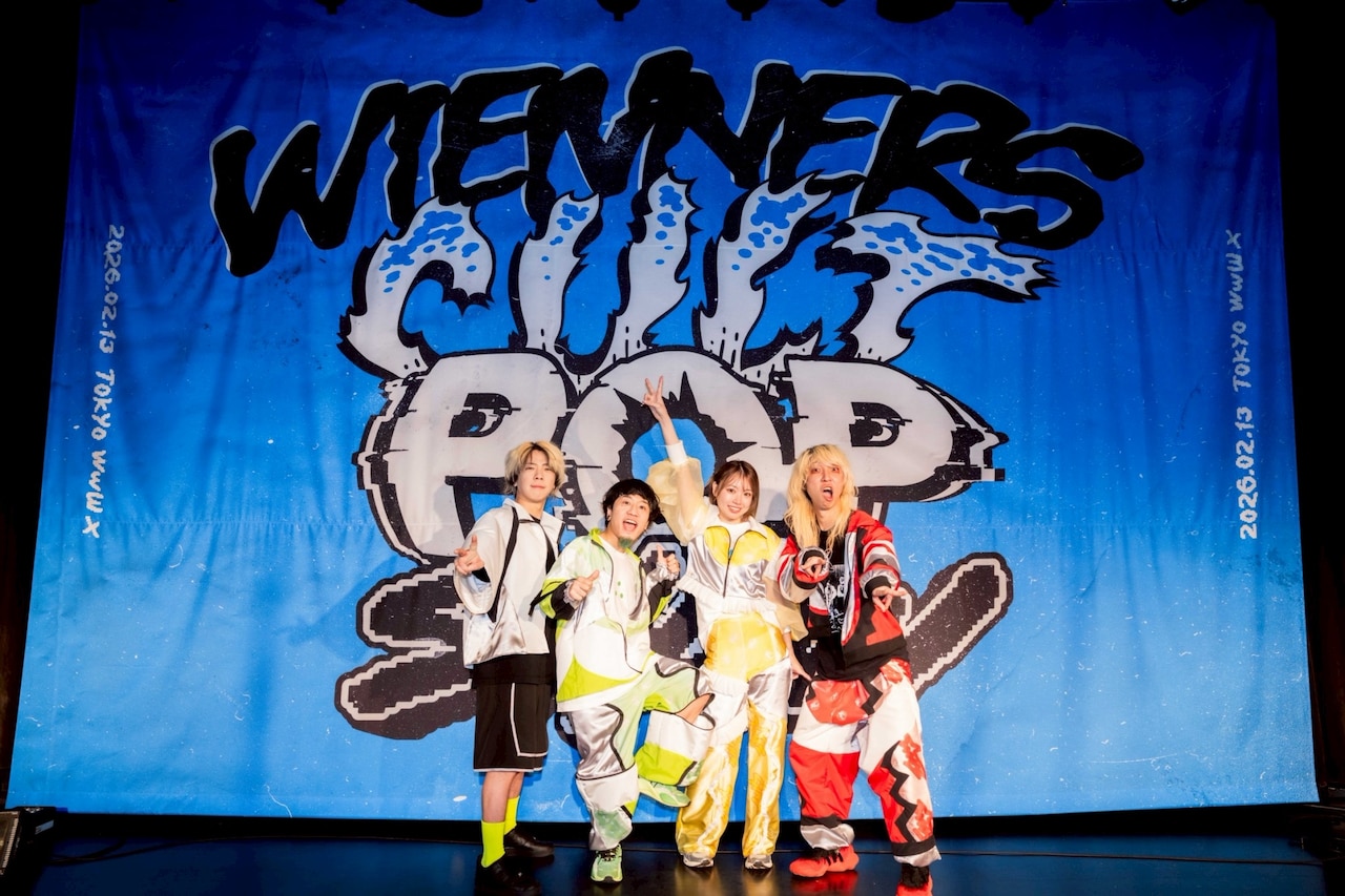 Wienners熱狂の新体制初ライブ、新ボーカルYUURI「すべてを懸けて全力で歌っていきたい」