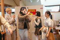 RYUUSEi（BiTE A SHOCK）、アイナスター推しと見られるファン、マチルダー・ツインズ（ASP）、モモチ・ンゲール（豆柴の大群）。